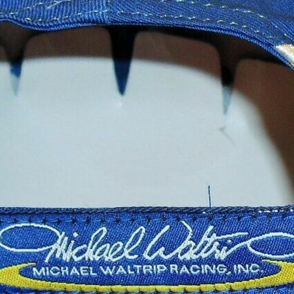 Michael Waltrip Napa Racing 90s Adjustable Strapback hat Nascar New - Picture 4 of 4